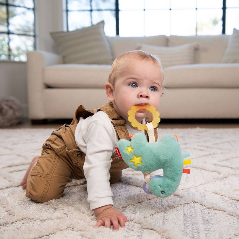 slide 7 of 9, Infantino Go Gaga Baby Jittery Toy - Dinosaur, 1 ct