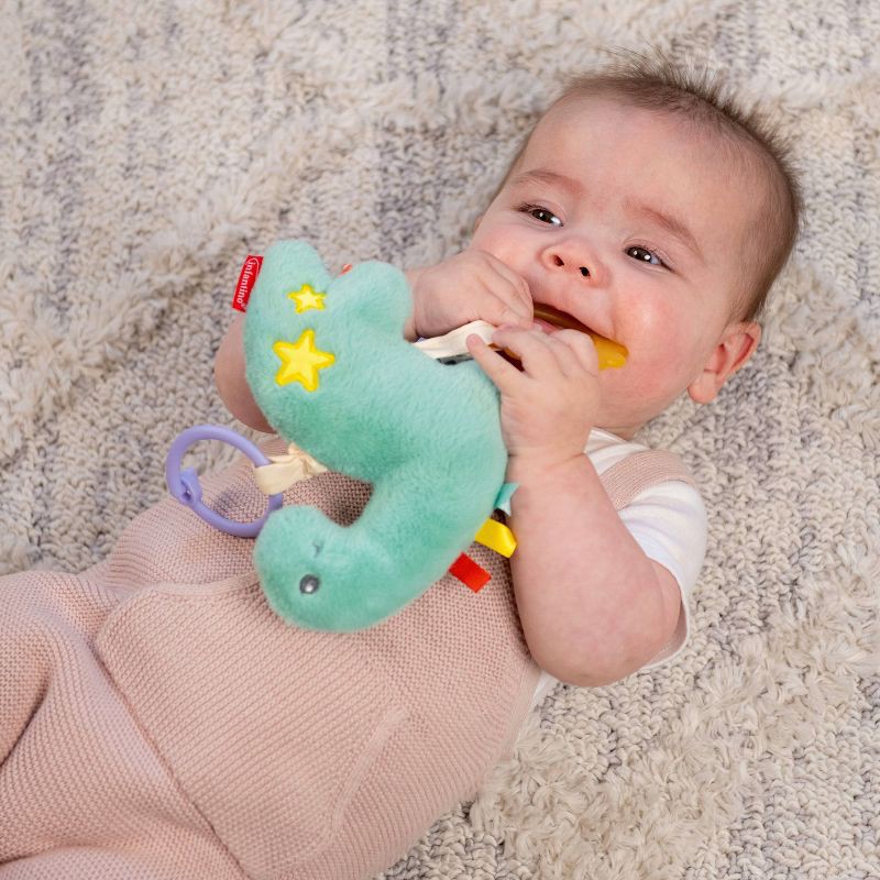 slide 8 of 9, Infantino Go Gaga Baby Jittery Toy - Dinosaur, 1 ct