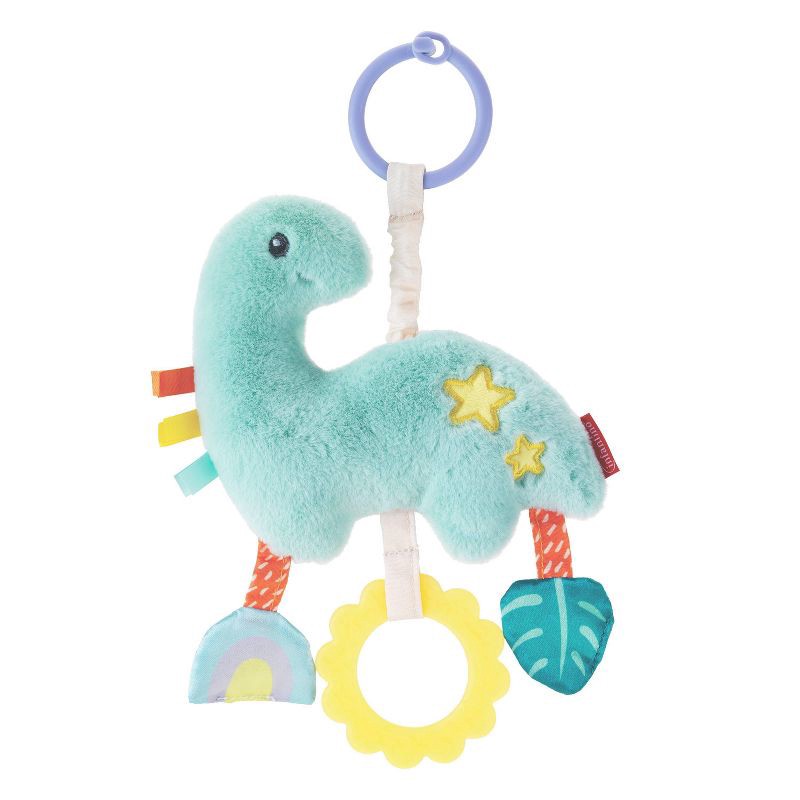 slide 1 of 9, Infantino Go Gaga Baby Jittery Toy - Dinosaur, 1 ct