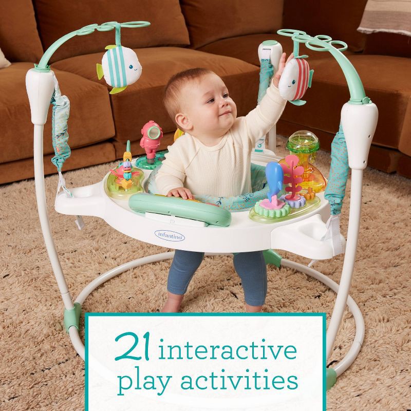 slide 4 of 11, Infantino 360 Magic Motion 4-in-1 Activity Center & Jumper, 1 ct