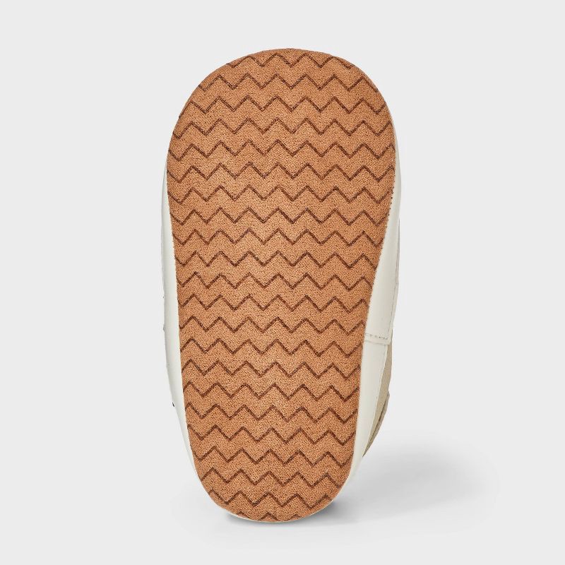 slide 4 of 4, Baby Bear Tennis Crib Shoes - Cat & Jack™ Tan 6-9M, 1 ct