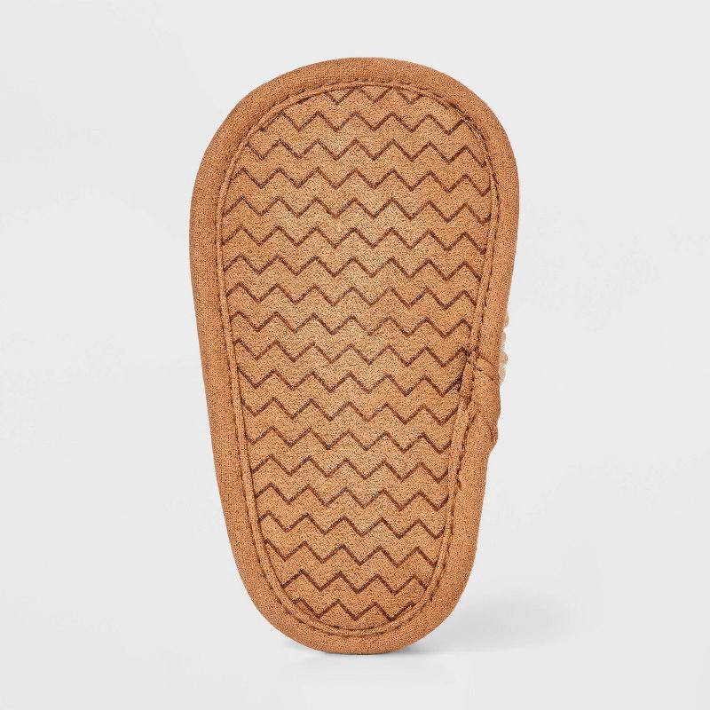 slide 3 of 4, Baby Clog Crib Shoes - Cat & Jack™ Brown 0-3M, 1 ct