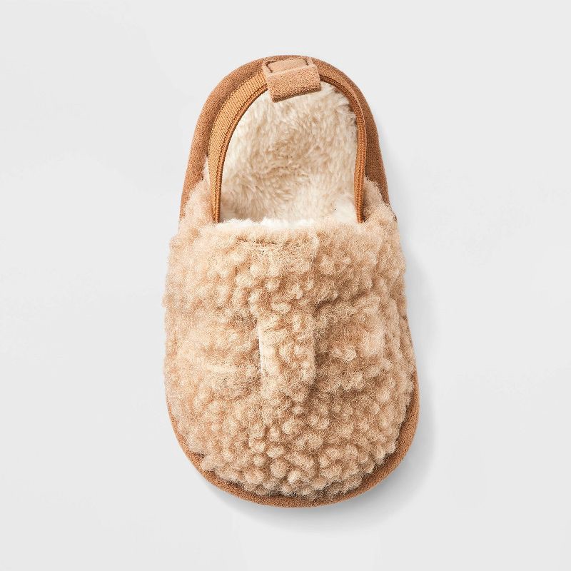 slide 3 of 4, Baby Clog Crib Shoes - Cat & Jack™ Brown 9-12M, 1 ct