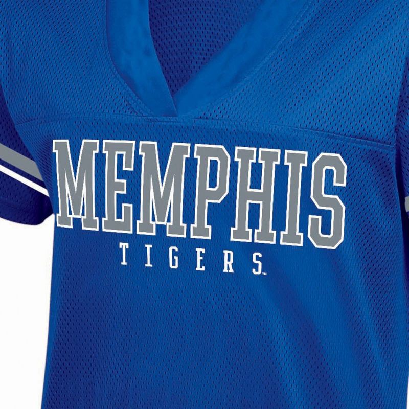 slide 3 of 3, NCAA Memphis Tigers Women's White Jersey - XL, 1 ct