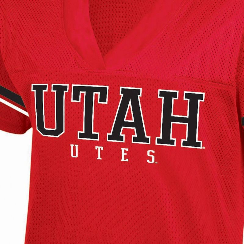 slide 3 of 3, NCAA Utah Utes Women's White Jersey - XL, 1 ct