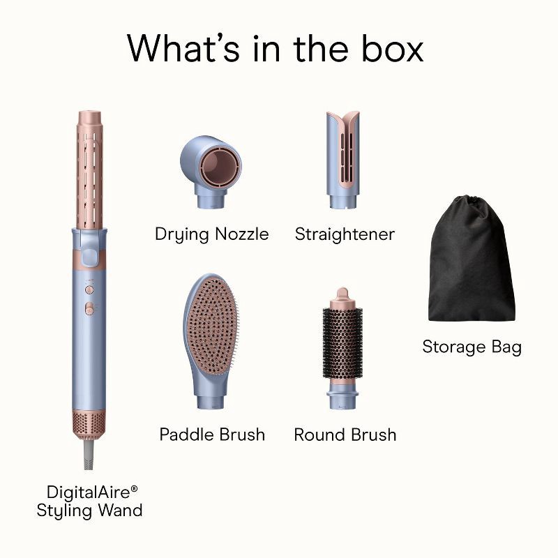 slide 10 of 11, InfinitiPRO by Conair INFINITI PRO CONAIR Wet-to-Dry Styling Wand with Multiple Attachments & Storage Bag, 1 ct