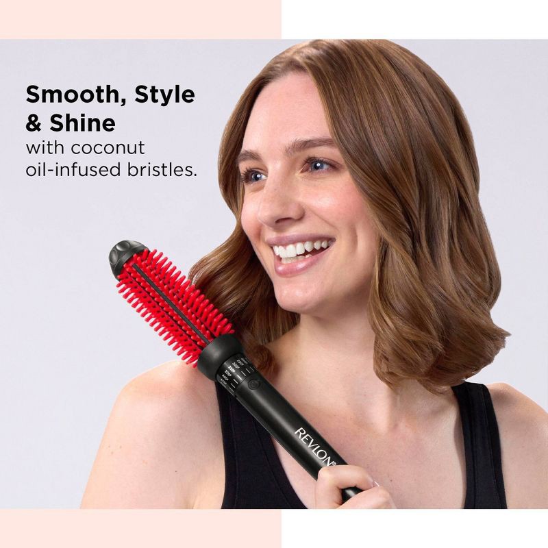 slide 3 of 7, Revlon Smoothstay Silicone Multipurpose Hair Styling Tools - 1.5", 1 ct