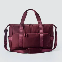 Faux Neoprene Weekender Bag - All In Motion™ - Maroon