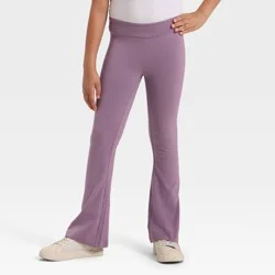 Girls' Flare Leggings - Cat & Jack™ Plum Purple M