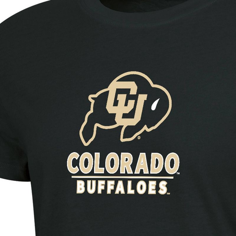 slide 3 of 3, NCAA Colorado Buffaloes Women's Crew T-Shirt - L, 1 ct