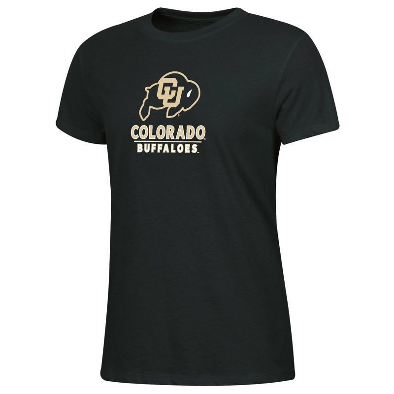 slide 1 of 3, NCAA Colorado Buffaloes Women's Crew T-Shirt - L, 1 ct