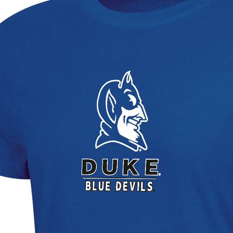 slide 3 of 3, NCAA Duke Blue Devils Women's Crew T-Shirt - XL, 1 ct