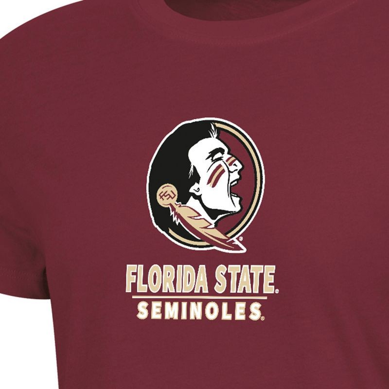 slide 3 of 3, NCAA Florida State Seminoles Women's Crew T-Shirt - XL, 1 ct