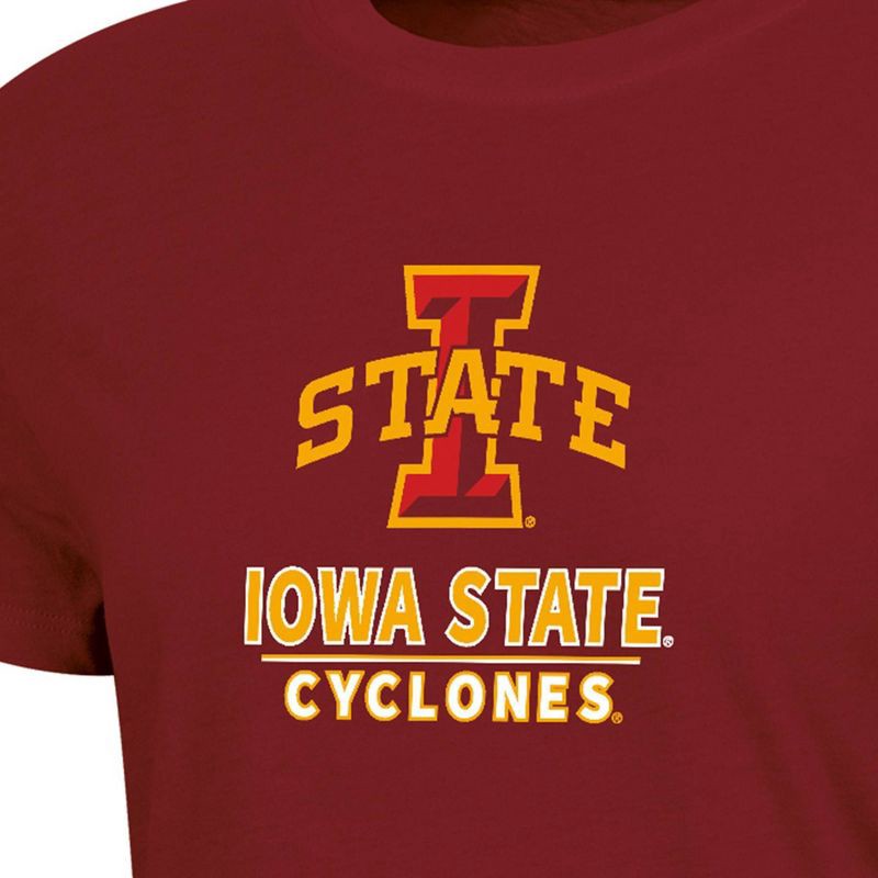 slide 3 of 3, NCAA Iowa State Cyclones Women's Crew T-Shirt - XL, 1 ct