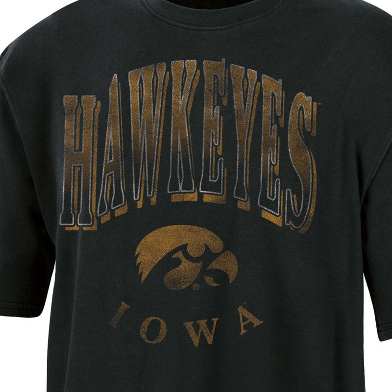 slide 3 of 3, NCAA Iowa Hawkeyes Women's Fashion T-Shirt - S, 1 ct
