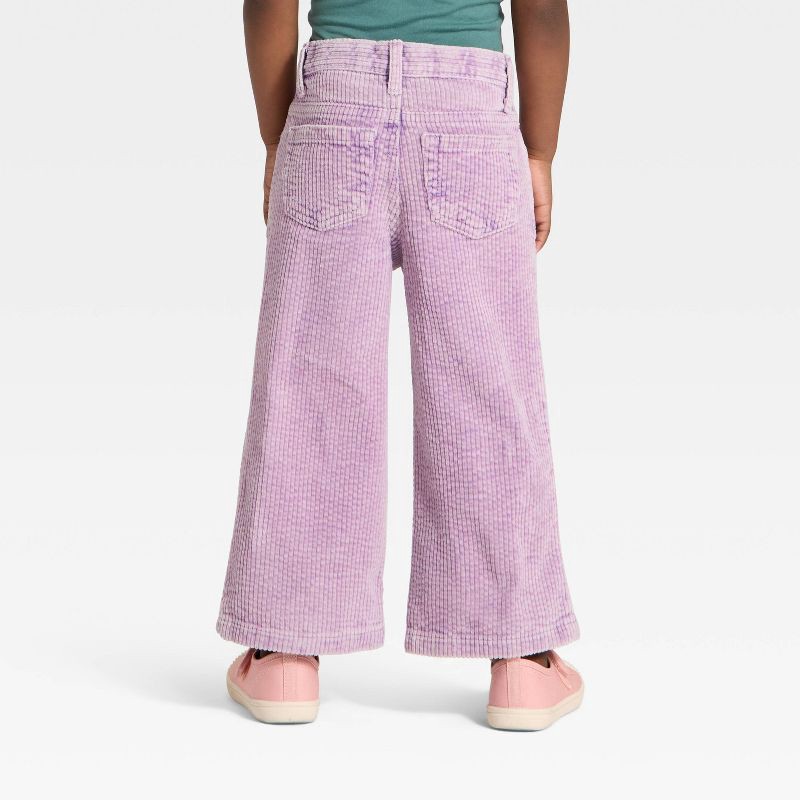 slide 2 of 3, Toddler Girls' Corduroy Pants - Cat & Jack™ Lavender Mauve 18M, 1 ct