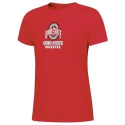 NCAA Ohio State Buckeyes Women's Crew T-Shirt - XL