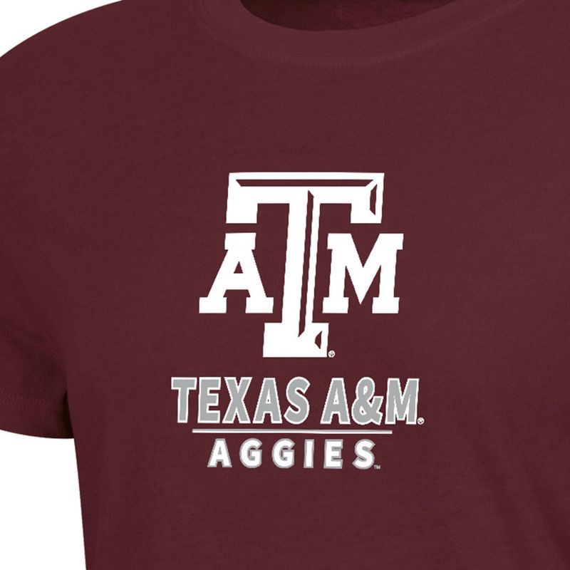 slide 3 of 3, NCAA Texas A&M Aggies Women's Crew T-Shirt - XL, 1 ct