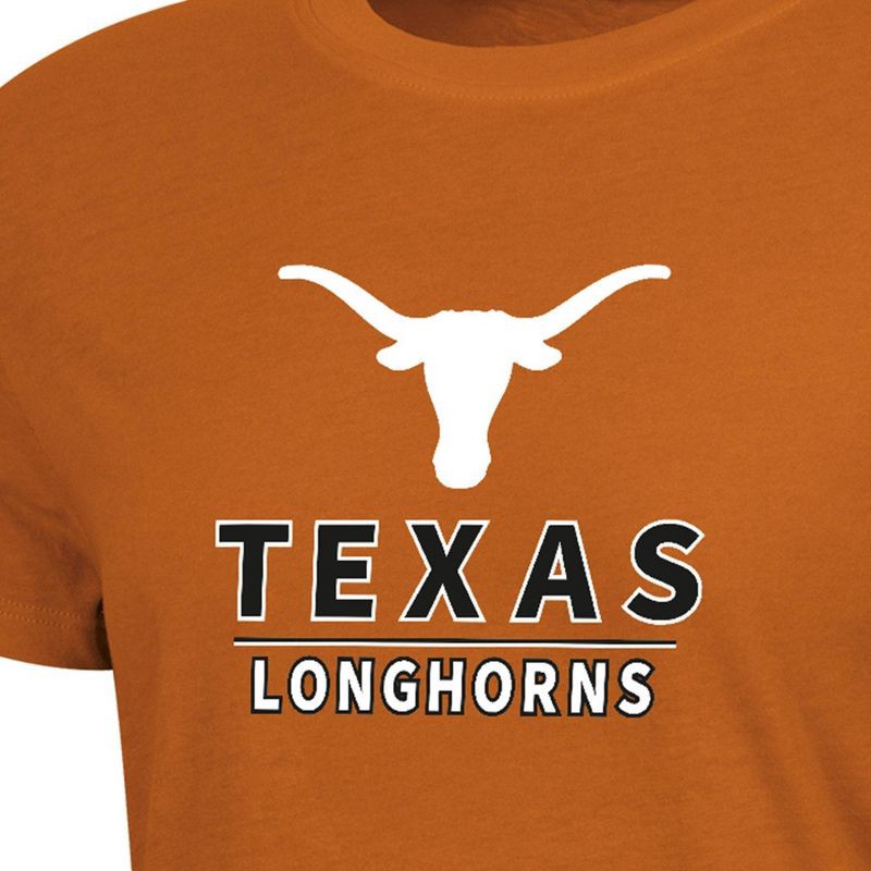 slide 3 of 3, NCAA Texas Longhorns Women's Crew T-Shirt - S, 1 ct