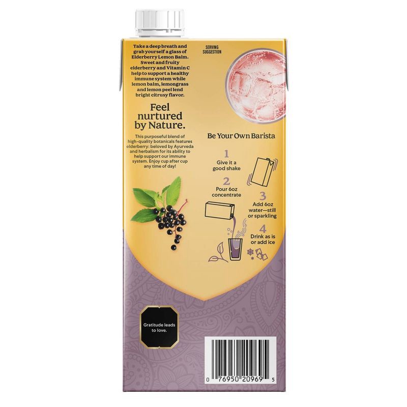 slide 2 of 7, Yogi Organic Elderberry Lemon Balm Herbal Tea Concentrate - 32 fl oz, 32 fl oz