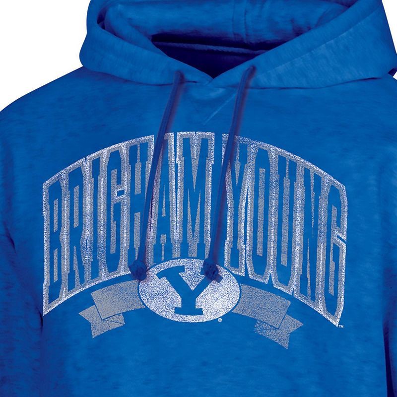 slide 3 of 3, NCAA BYU Cougars Men's Hooded Sweatshirt - S, 1 ct