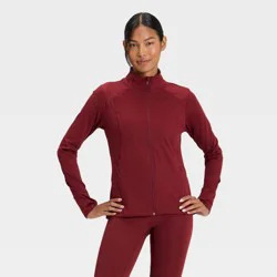 Women's Full Zip Jacket - All In Motion™ Maroon L