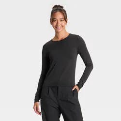Women's Seamless Long Sleeve Top - All In Motion™ Black S