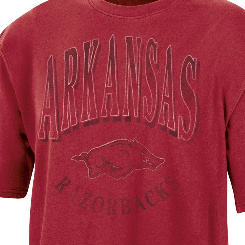 slide 3 of 3, NCAA Arkansas Razorbacks Women's Fashion T-Shirt - L, 1 ct