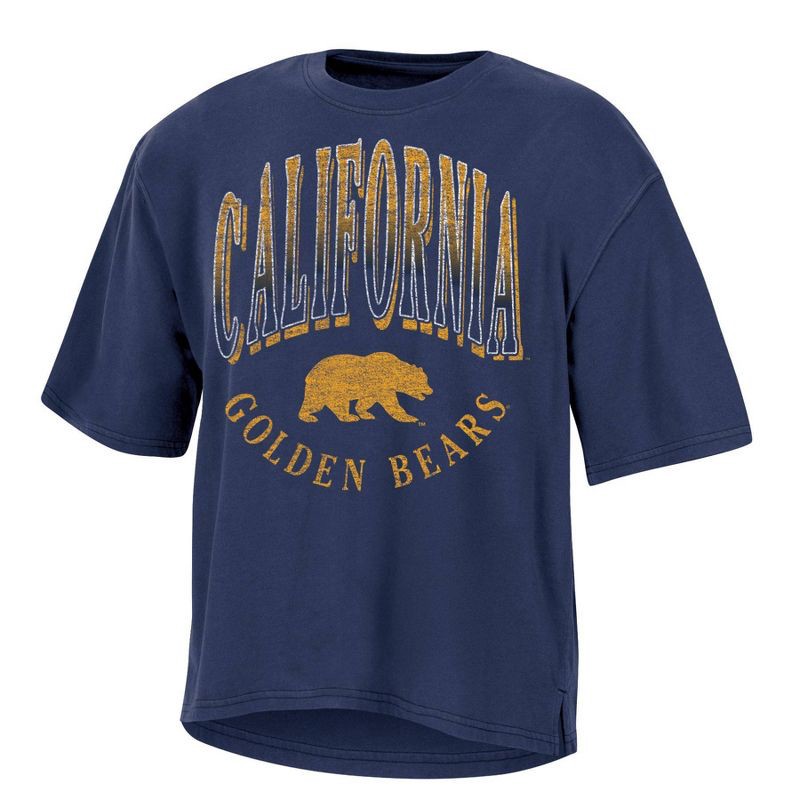 slide 1 of 3, NCAA Cal Golden Bears Women's Fashion T-Shirt - S, 1 ct