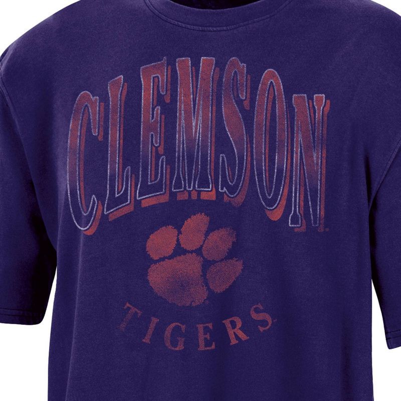 slide 3 of 3, NCAA Clemson Tigers Women's Fashion T-Shirt - XL, 1 ct
