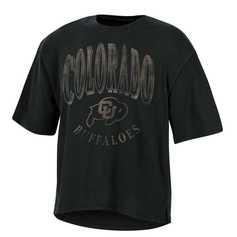 slide 1 of 3, NCAA Colorado Buffaloes Women's Fashion T-Shirt - S, 1 ct