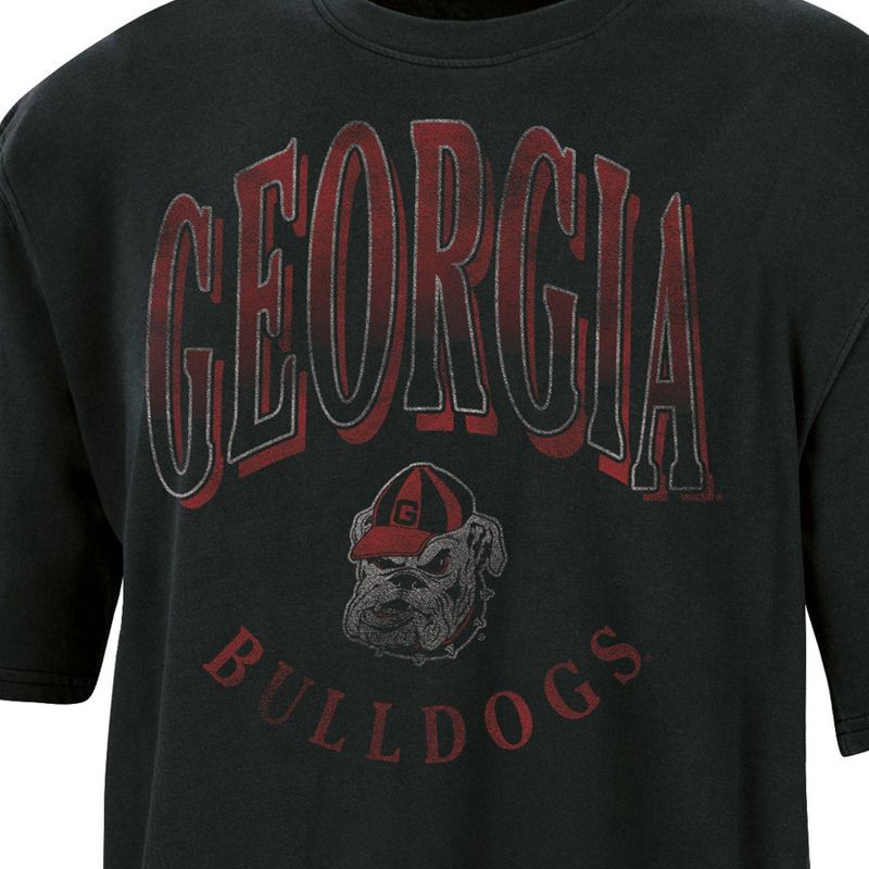 slide 3 of 3, NCAA Georgia Bulldogs Women's Fashion T-Shirt - M: Lightweight Cotton-Polyester Jersey, 1 ct