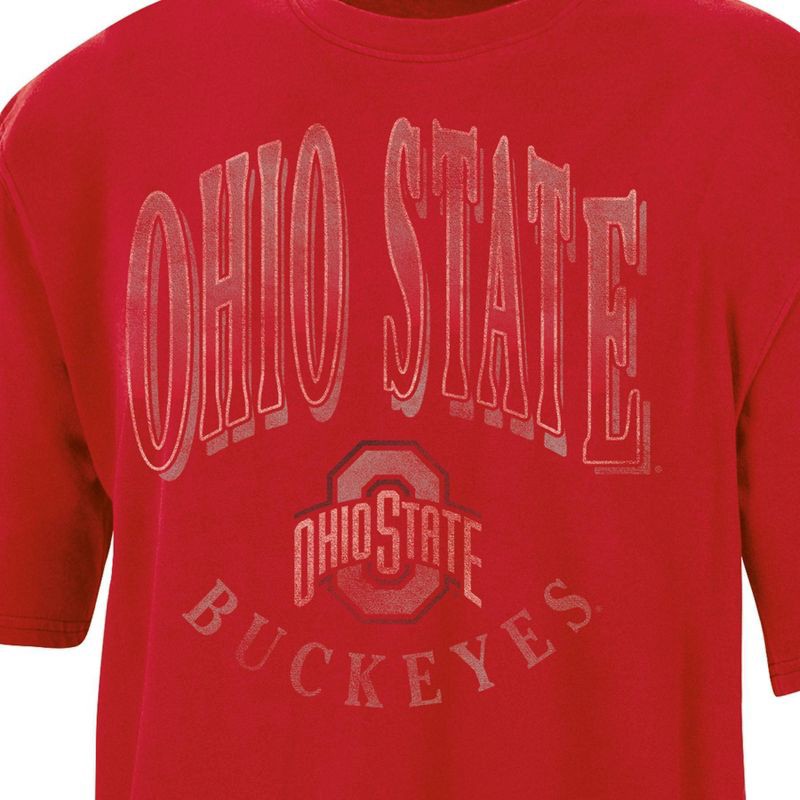 slide 3 of 3, NCAA Ohio State Buckeyes Women's Fashion T-Shirt - L, 1 ct