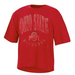 NCAA Ohio State Buckeyes Women's Fashion T-Shirt - L