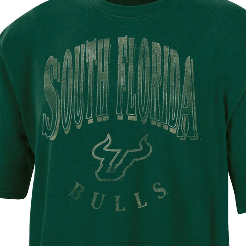 slide 3 of 3, NCAA South Florida Bulls Women's Fashion T-Shirt - M: Lightweight Cotton-Polyester Jersey, 1 ct