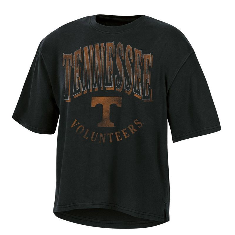 slide 1 of 3, NCAA Tennessee Volunteers Women's Fashion T-Shirt - M: Lightweight Cotton-Polyester Jersey, 1 ct