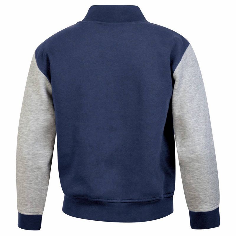 slide 2 of 3, NCAA Auburn Tigers Boys' Buffalo Checkered Fleece T-Shirt - M: Cotton-Polyester Blend, Zip-Off Hood, 1 ct