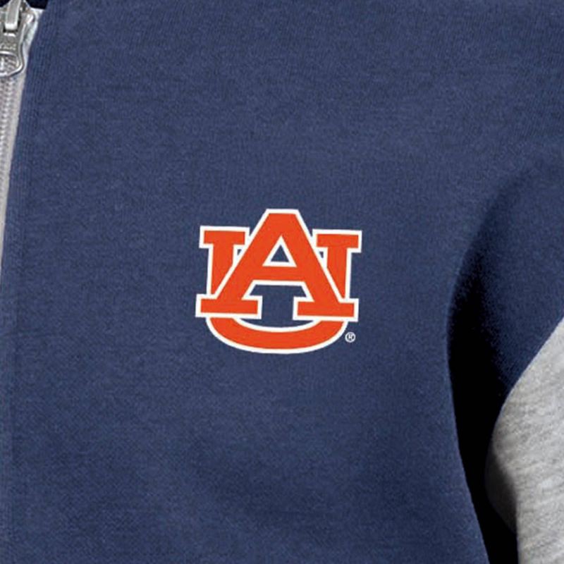 slide 3 of 3, NCAA Auburn Tigers Boys' Buffalo Checkered Fleece T-Shirt - XL, 1 ct