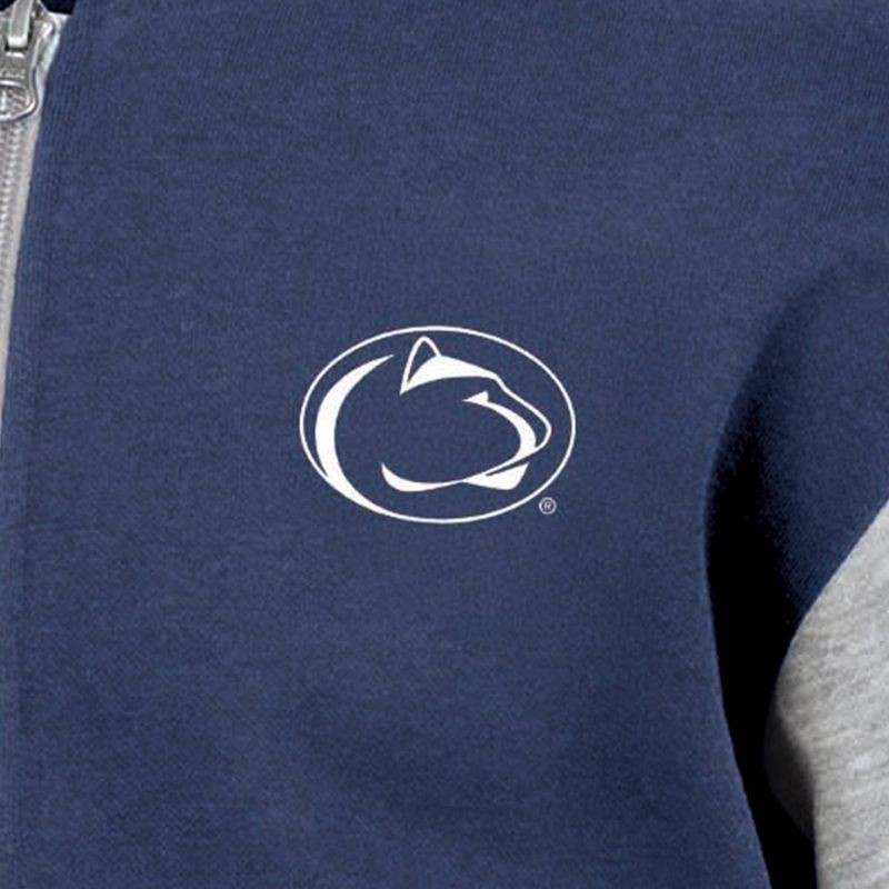 slide 3 of 3, NCAA Penn State Nittany Lions Boys' Buffalo Checkered Fleece T-Shirt - S, 1 ct