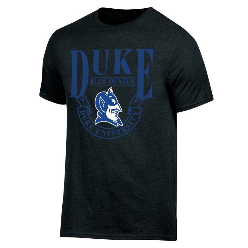 slide 1 of 3, NCAA Duke Blue Devils Men's T-Shirt - M: Fit, Lightweight Jersey, 1 ct