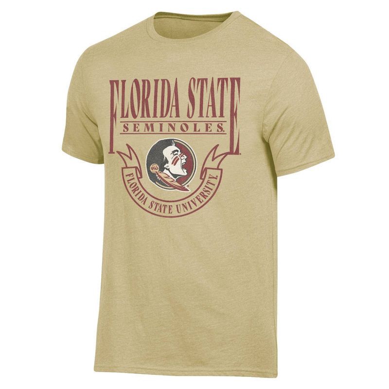 slide 1 of 3, NCAA Florida State Seminoles Men's T-Shirt - M: Fit, Lightweight Jersey, 1 ct