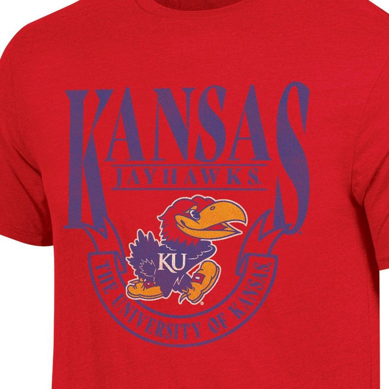 slide 3 of 3, NCAA Kansas Jayhawks Men's T-Shirt - M, 1 ct