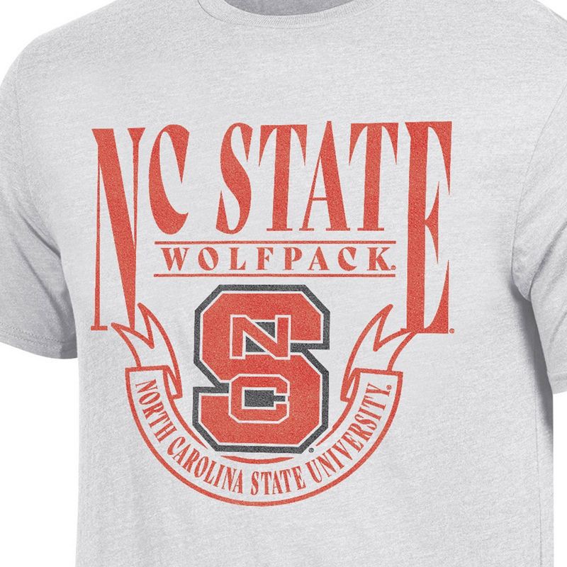 slide 3 of 3, NCAA NC State Wolfpack Men's T-Shirt - M: Fit, Lightweight Jersey, 1 ct