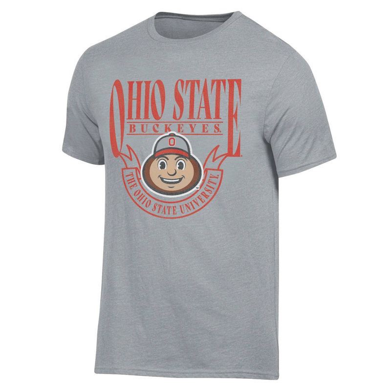 slide 1 of 3, NCAA Ohio State Buckeyes Men's T-Shirt - S, 1 ct