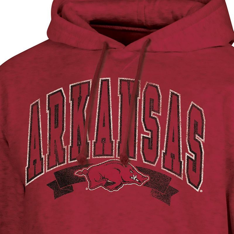 slide 3 of 3, NCAA Arkansas Razorbacks Men's Hooded Sweatshirt - XL, 1 ct