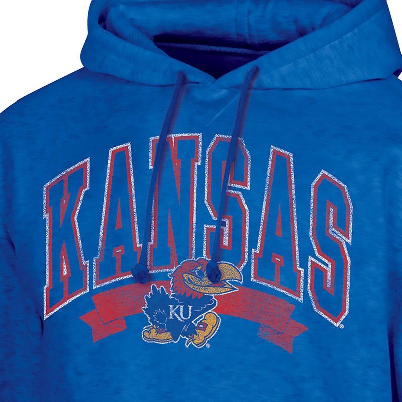 slide 3 of 3, NCAA Kansas Jayhawks Men's Hooded Sweatshirt - XL, 1 ct