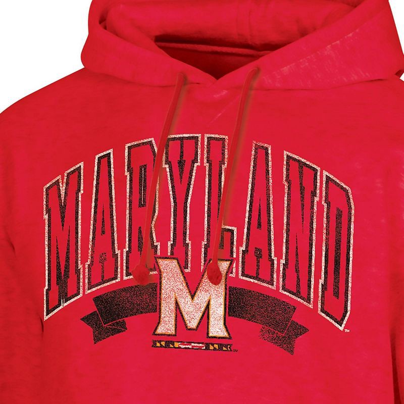slide 3 of 3, NCAA Maryland Terrapins Men's Hooded Sweatshirt - L, 1 ct