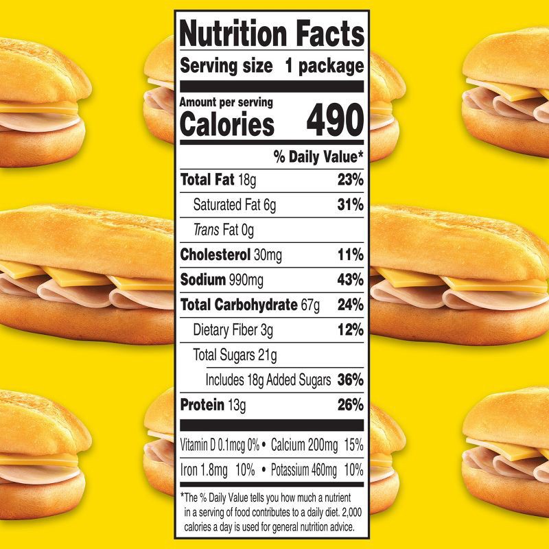 slide 7 of 9, Lunchables Turkey and Cheddar Uploaded Sub Sandwich - 16.1oz, 16.1 oz