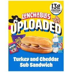 Lunchables Turkey and Cheddar Uploaded Sub Sandwich - 16.1oz
