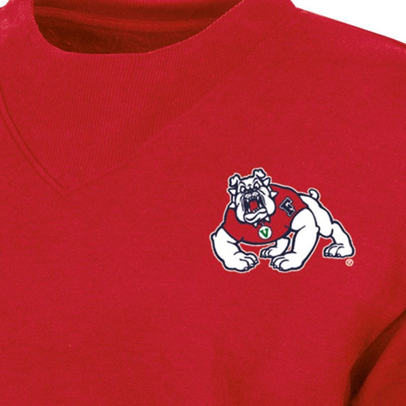 slide 3 of 3, NCAA Fresno State Bulldogs Women's Fashion Fleece Sweatshirt - L, 1 ct